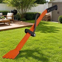 Ergonomic Red Tree Lifter Wedge Tool for Wood Cutting