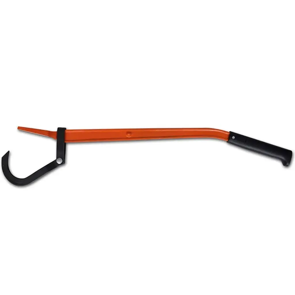 Ergonomic Red Tree Lifter Wedge Tool for Wood Cutting