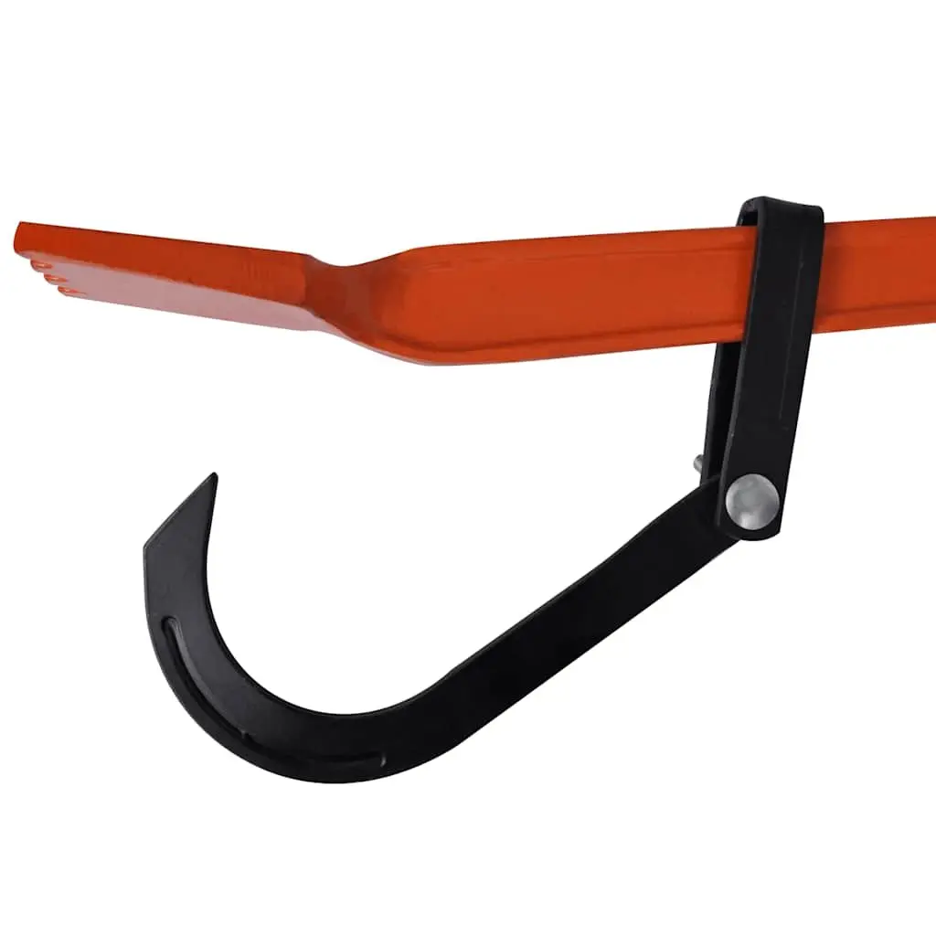 Ergonomic Red Tree Lifter Wedge Tool for Wood Cutting