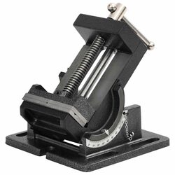 Robust Manually Operated Tilting Drill Press Vice 110mm