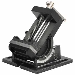 Robust Manually Operated Tilting Drill Press Vice 110mm