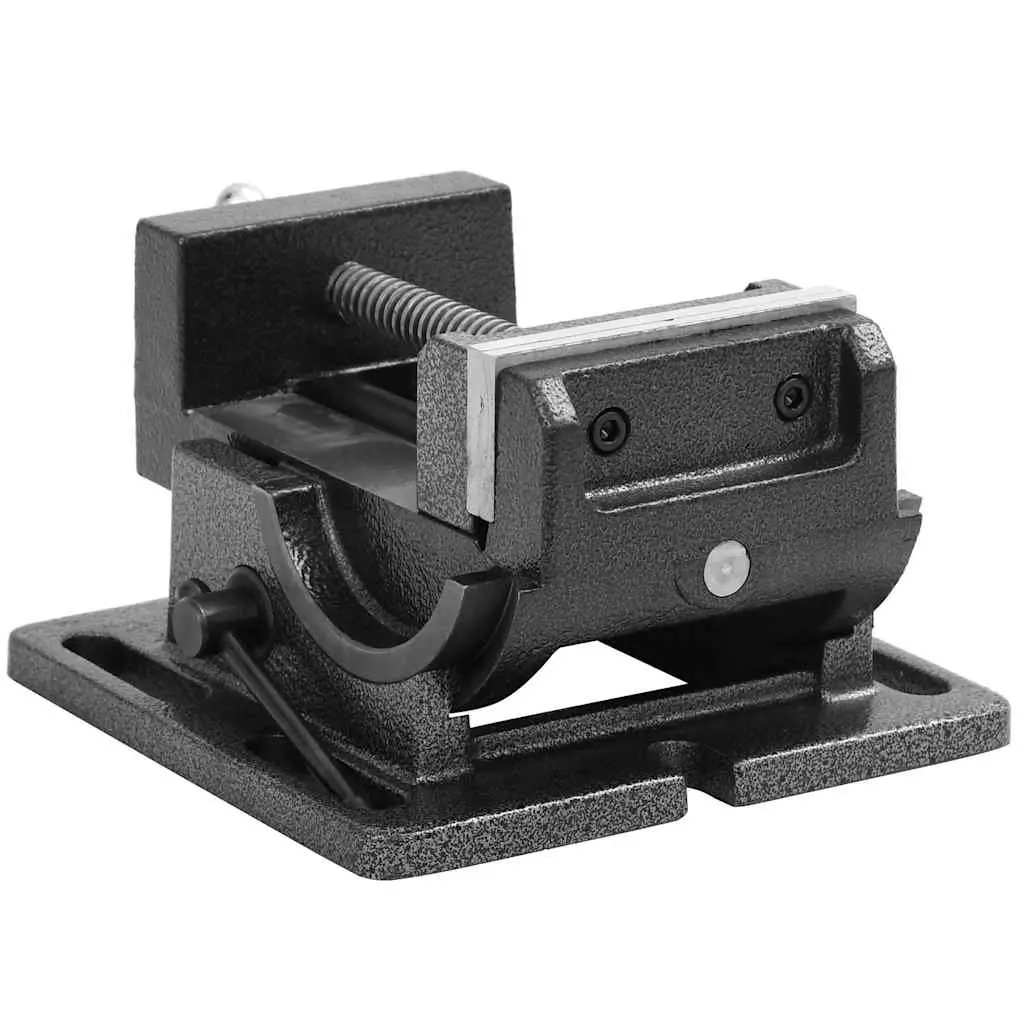 Manually Operated Tilting Drill Press Vice 110mm