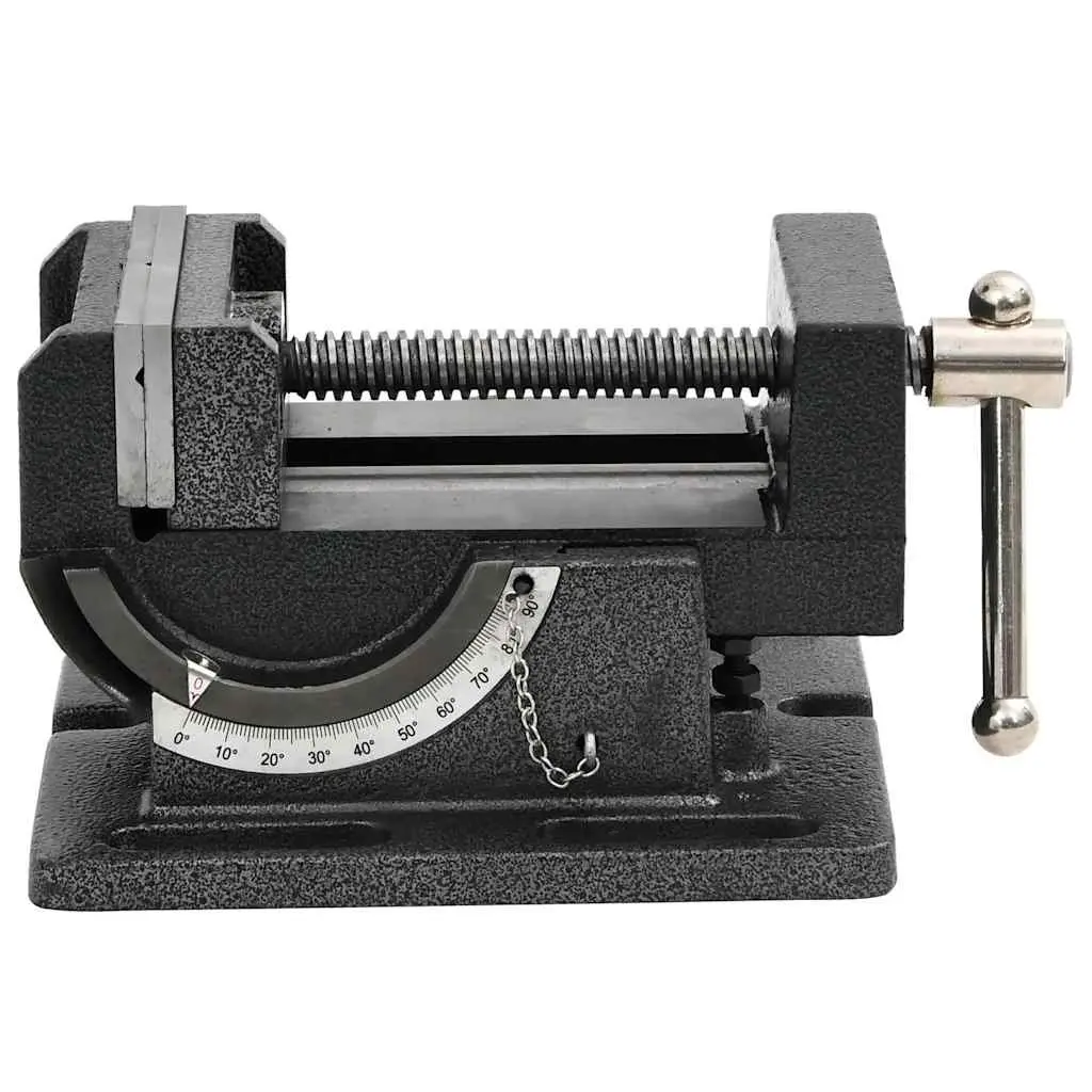 Manually Operated Tilting Drill Press Vice 110mm