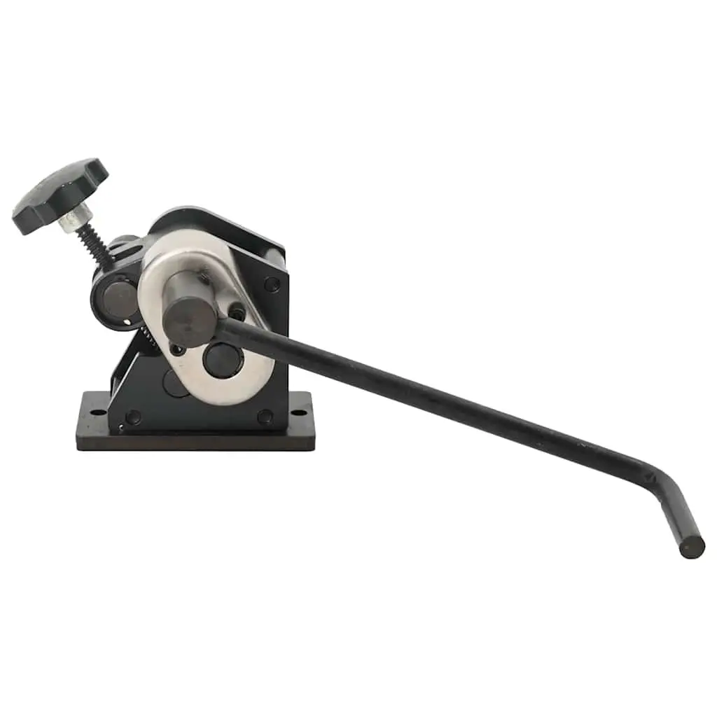 Manual Roll Bending Machine Metal Workbench Mounted for Flat Bars Solid Bars
