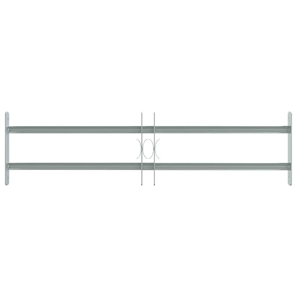 Adjustable Security Grille with 2 Crossbars