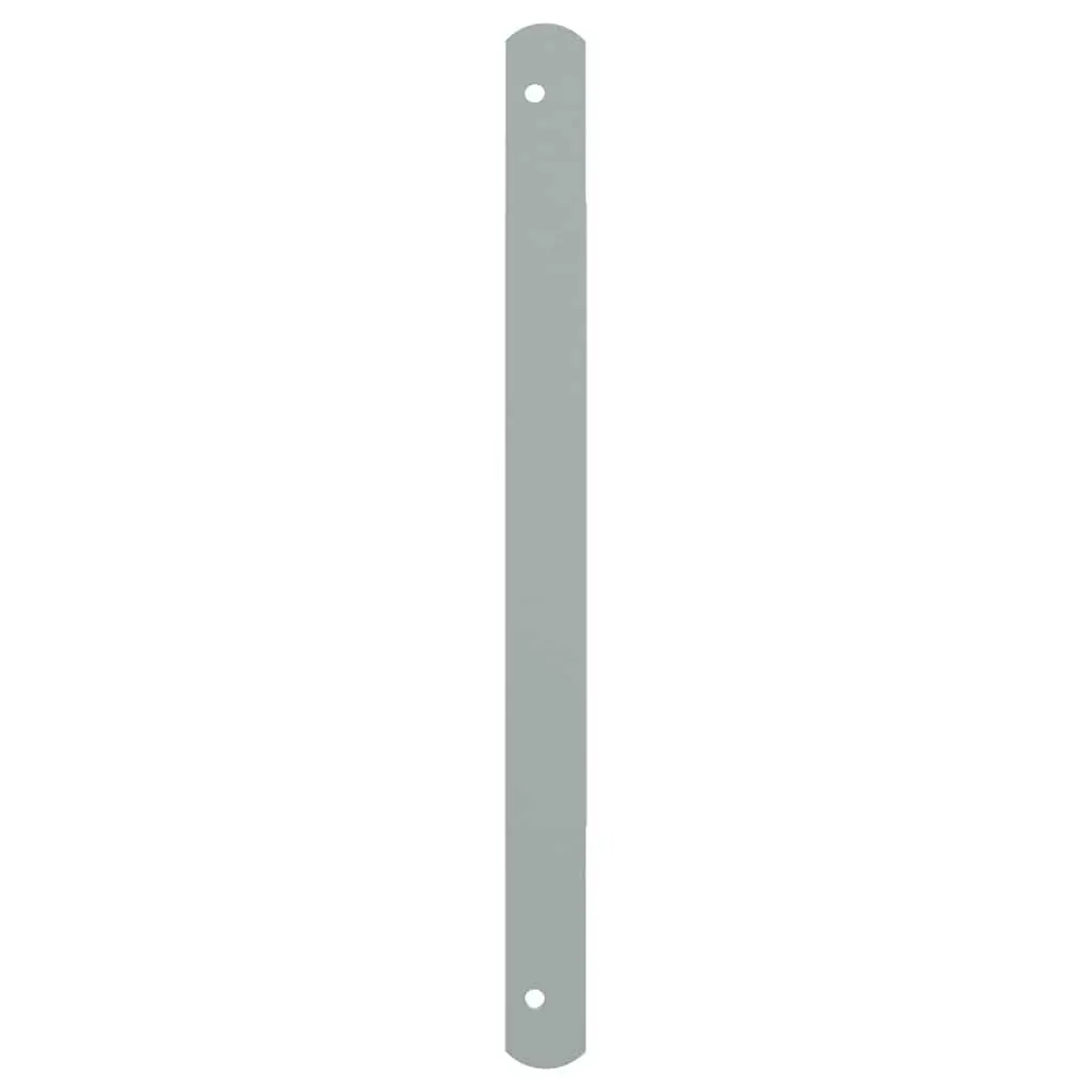 Security Grille for Windows with 3 Crossbars 700-1050 mm Silver