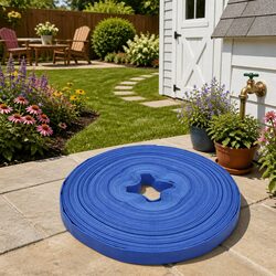 Durable 50m Flat Hose 1 Inch for Water Pumping
