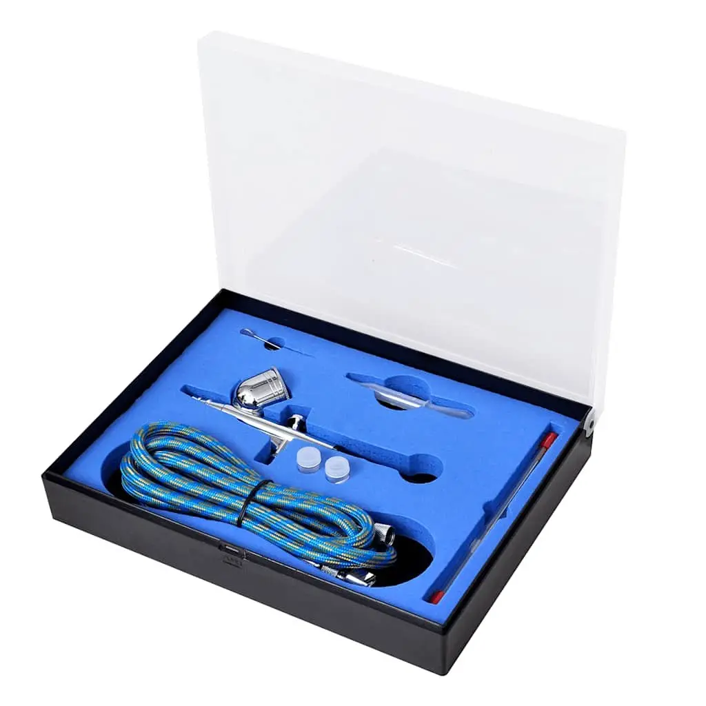 Airbrush Set with 0.2 0.3 0.5mm Nozzles