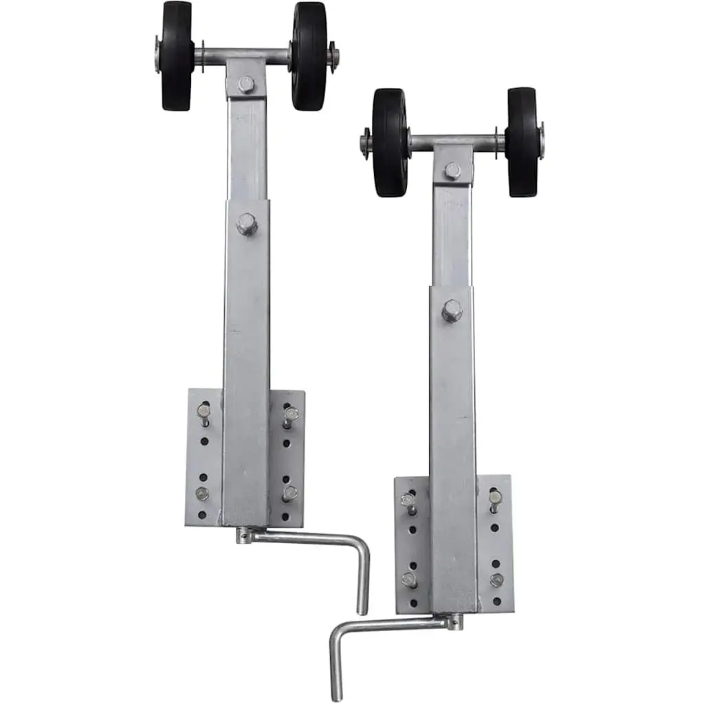 Adjustable Double Roller Bow Support Set