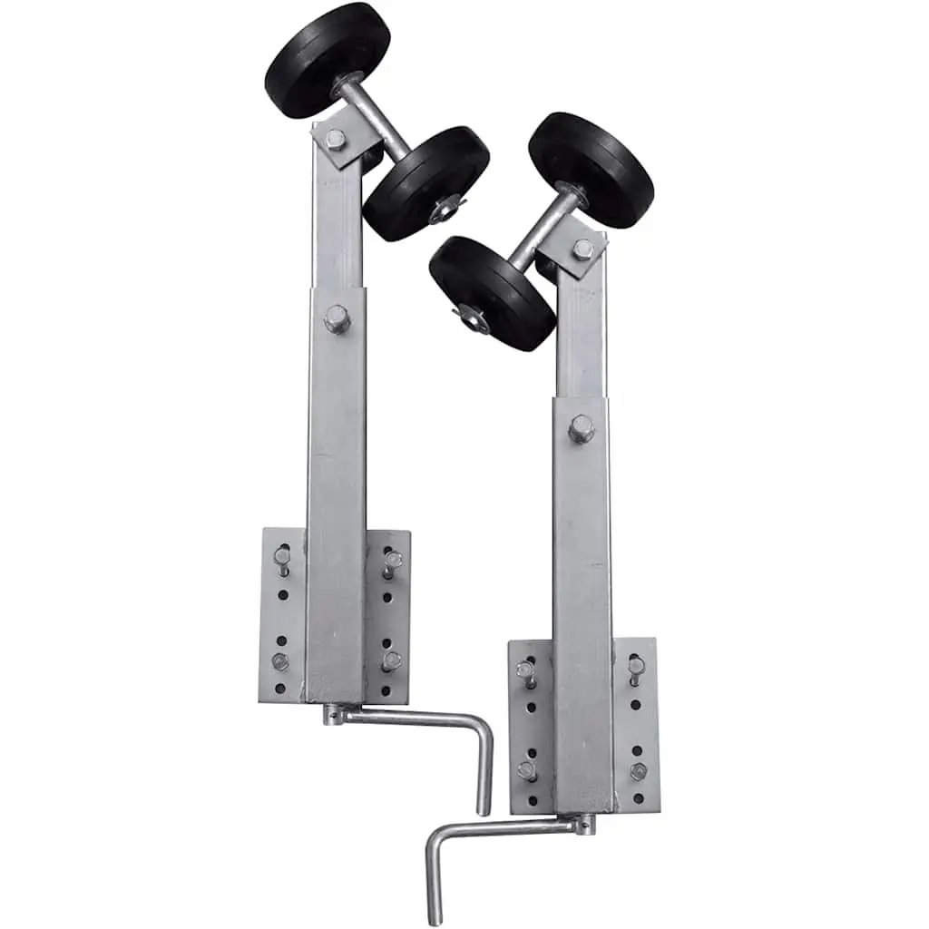Adjustable Double Roller Bow Support Set