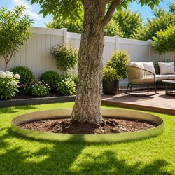 Sturdy Flexible Lawn Garden Border Edging Set of 5 Panels