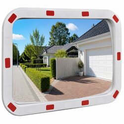 Rectangular Convex Traffic Mirror 40 x 60 cm for Safety