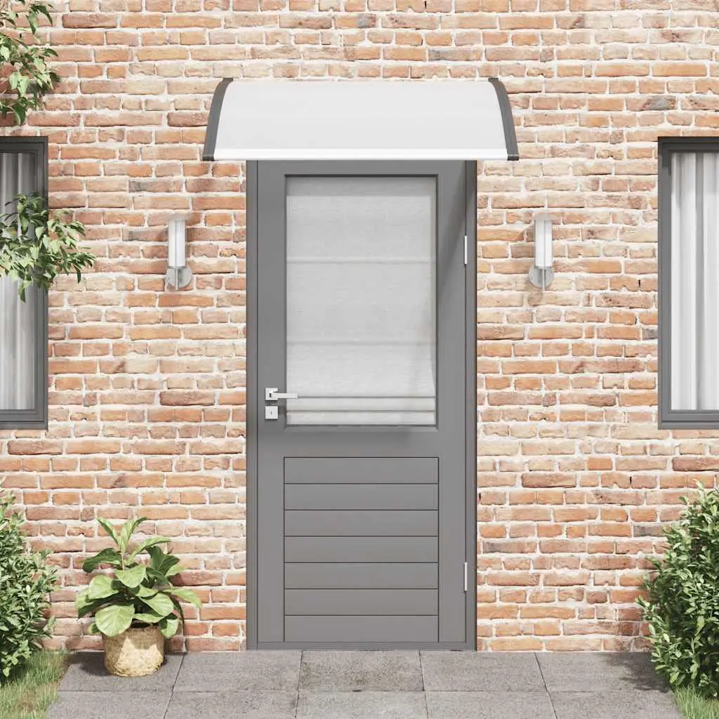 Polycarbonate Door Canopy 120 x 100 cm