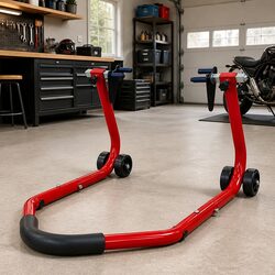 Adjustable Motorcycle Front Stand for Sport and Dirt Bikes
