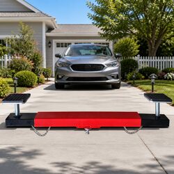 Heavy Duty Red Jack Lift Tool with Cross Beam Adapter