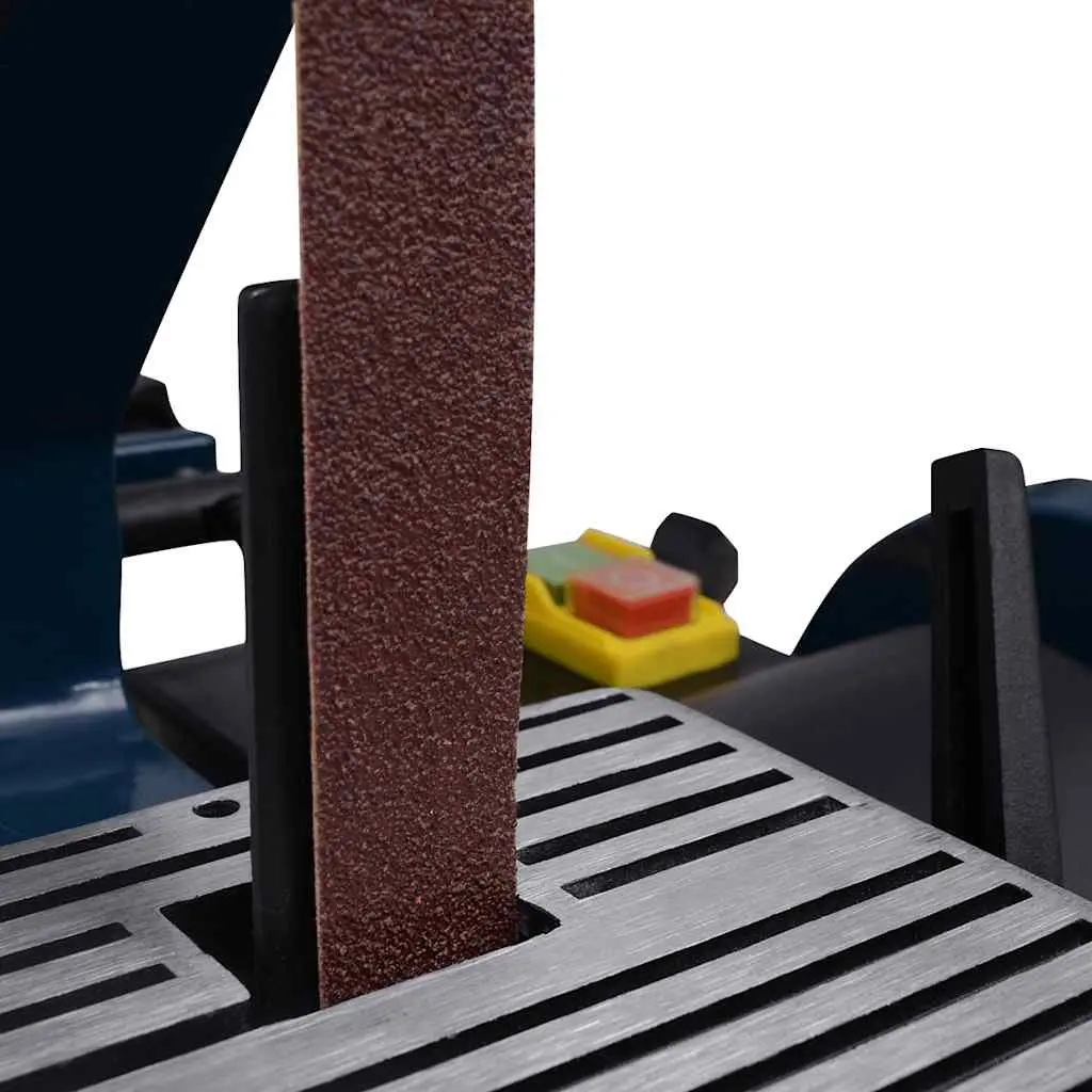Belt and Disc Sander 300W Heavy Duty Grinding Machine with Tilting Table and Dust Extraction