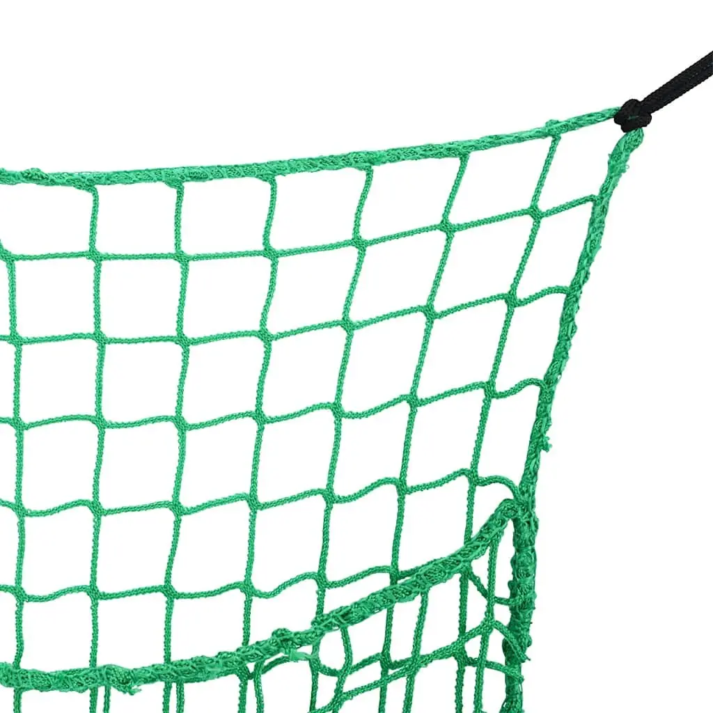 Hay Nets 2 Pieces Rectangular 0.9x1.5m Green PP Mesh Horse Pony Feeding Slow