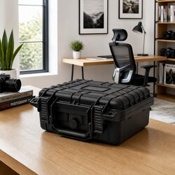 Sturdy Protective Equipment Case for Camera Gear 27x24.6x12.4 cm
