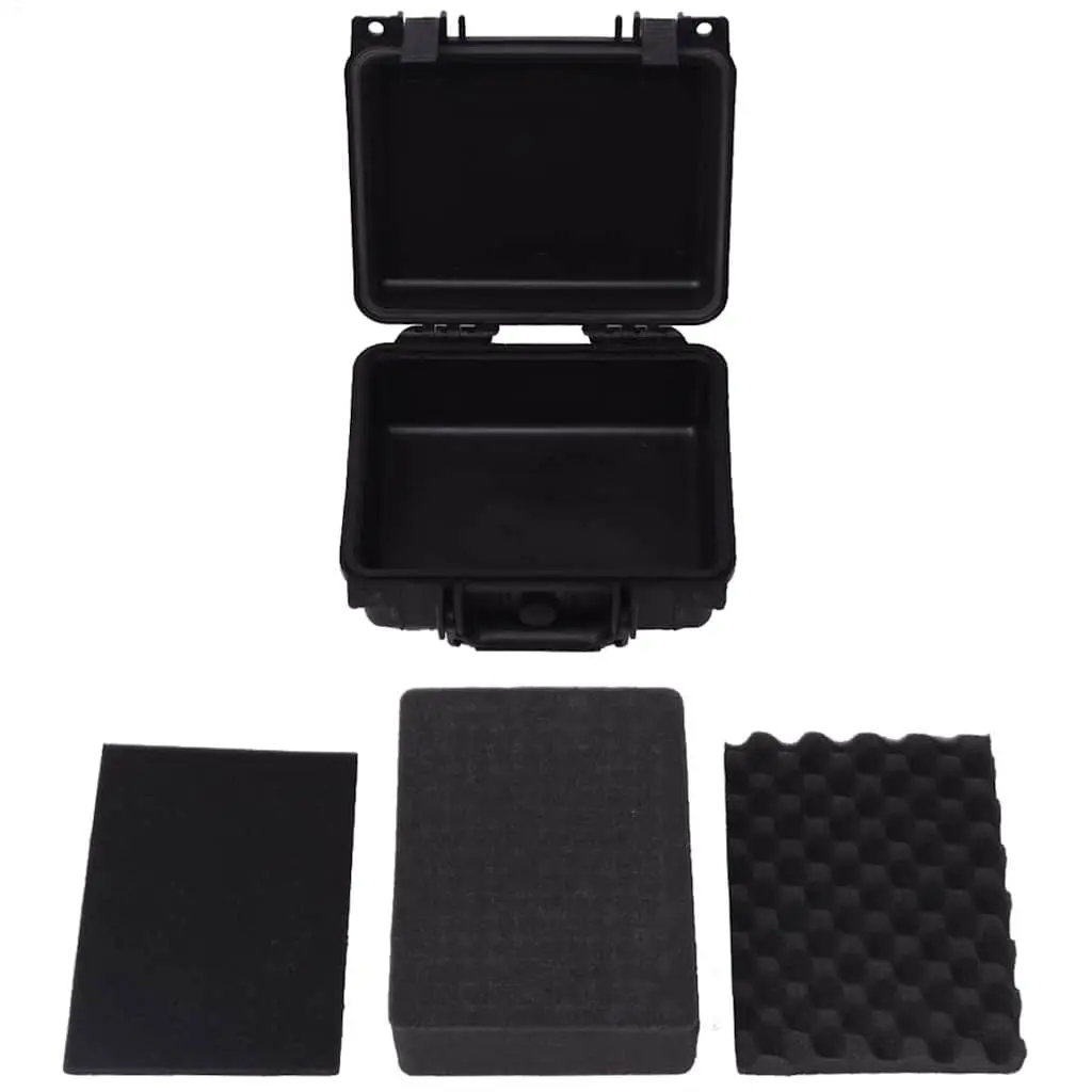 Camera Equipment Case Polypropylene ABS 27x24.6x12.4 cm Black