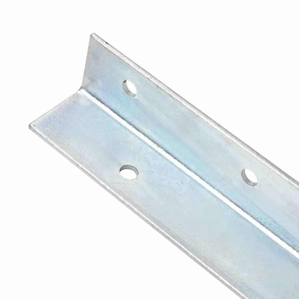 12 pcs L-Shaped Ground Anchors in Silver