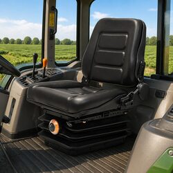 Heavy Duty Adjustable Forklift Seat with Suspension System
