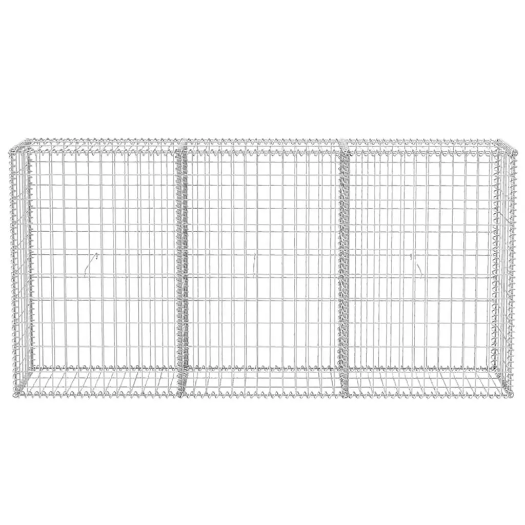 Galvanised Steel Gabion Basket Panel for Retaining Walls