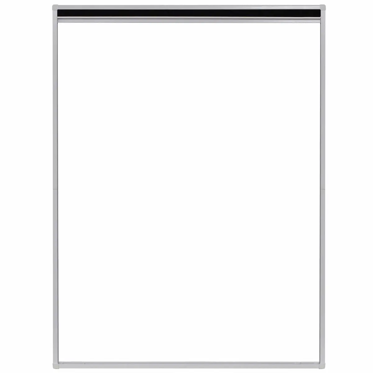 Plisse Insect Screen 60x80 cm Black Frame