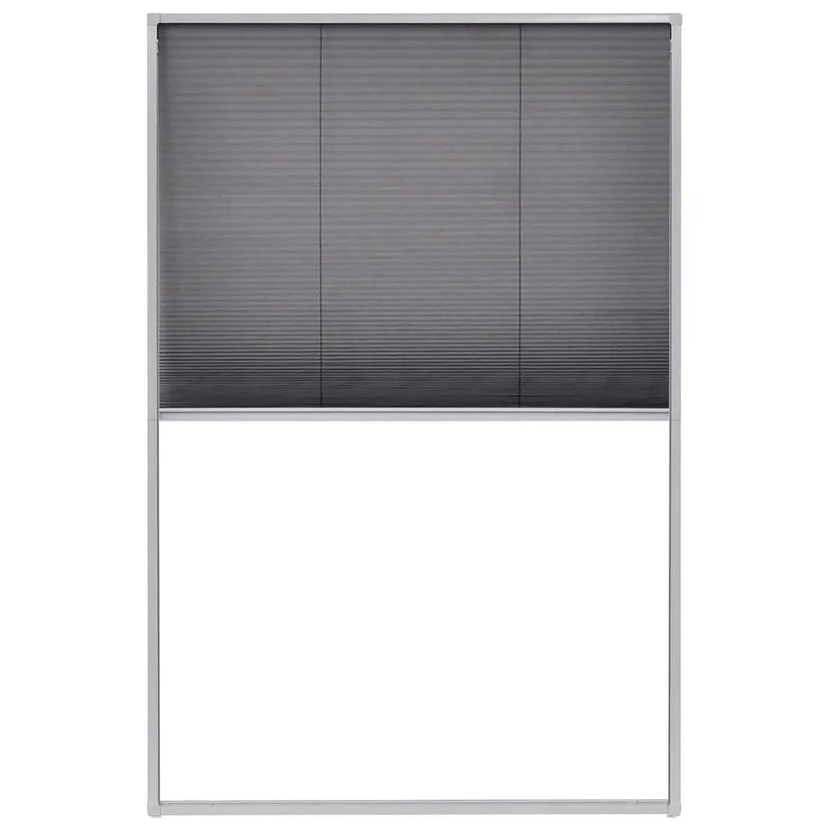 Plisse Insect Screen with Aluminium Frame 80x120 cm