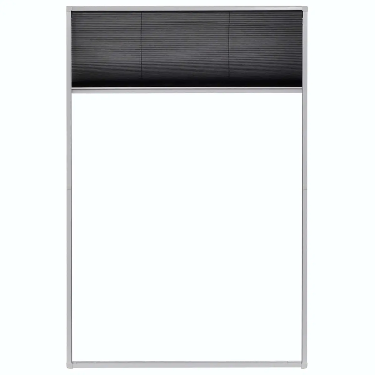 Plisse Insect Screen with Aluminium Frame 80x120 cm