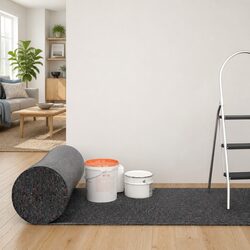 Durable Non-slip Painter Fleece Floor Protection Roll 50m x 1m Pack of 2