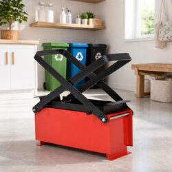 Durable Steel Manual Paper Log Briquette Maker for Fuel