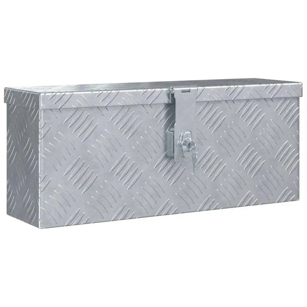 Aluminium Tool Box 48.5x14x20 cm Silver