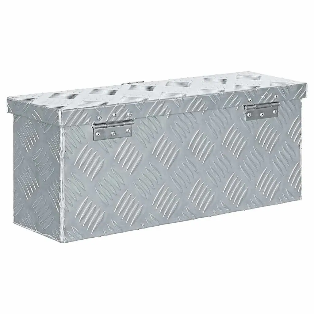 Aluminium Tool Box 48.5x14x20 cm Silver