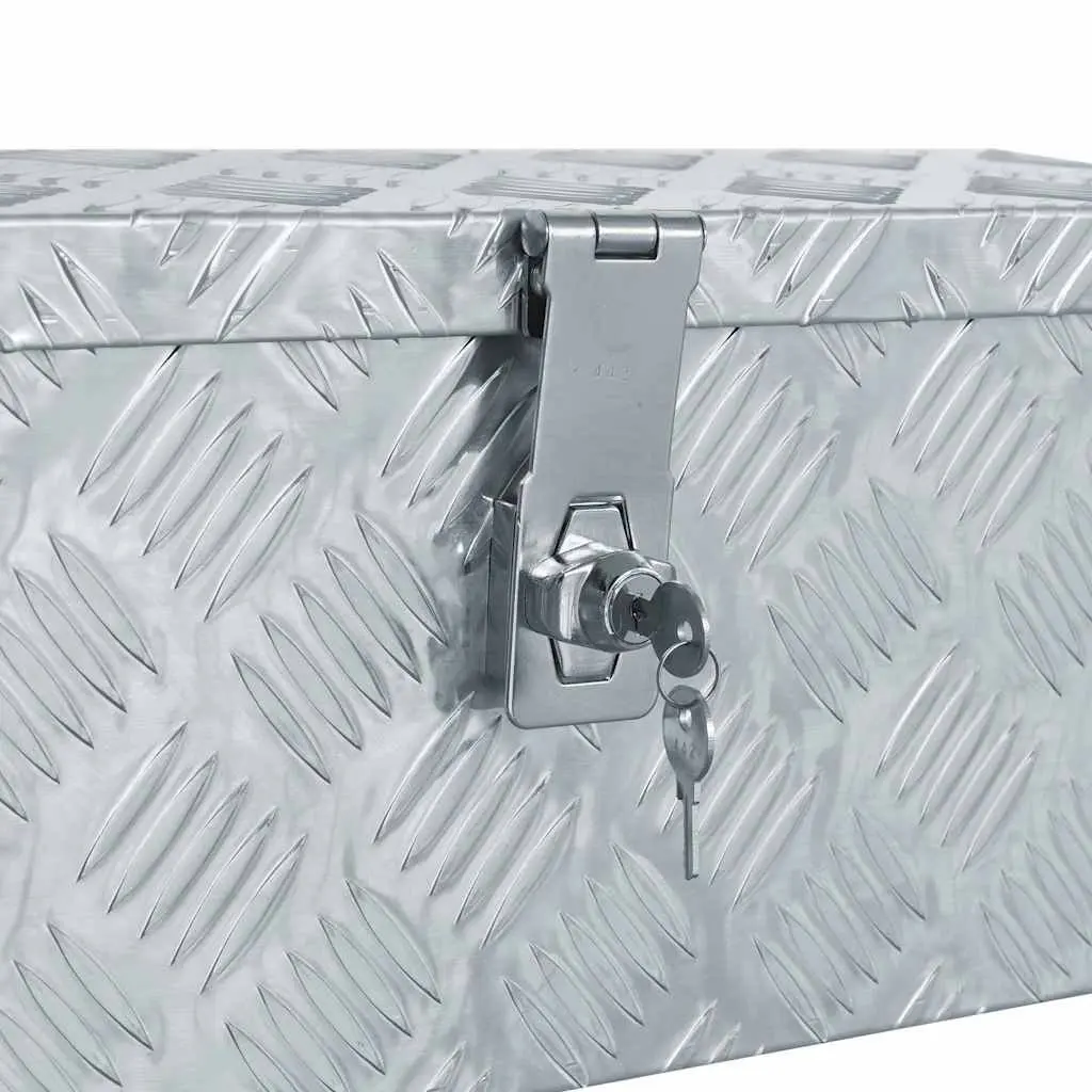 Aluminium Tool Box 48.5x14x20 cm Silver