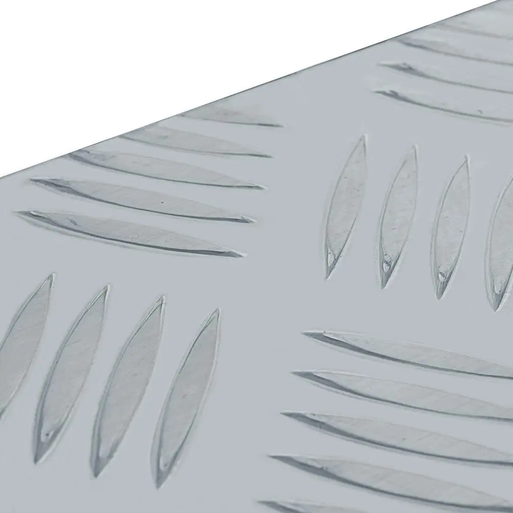 Aluminium Storage Box Lockable Lightweight 61.5x26.5x30cm Silver Tool Case
