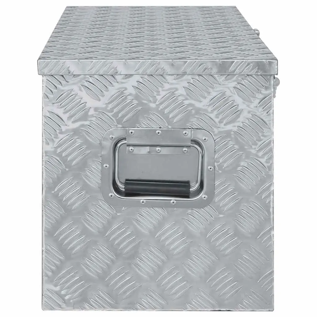 Silver Aluminium Storage Box for Tools and Gear