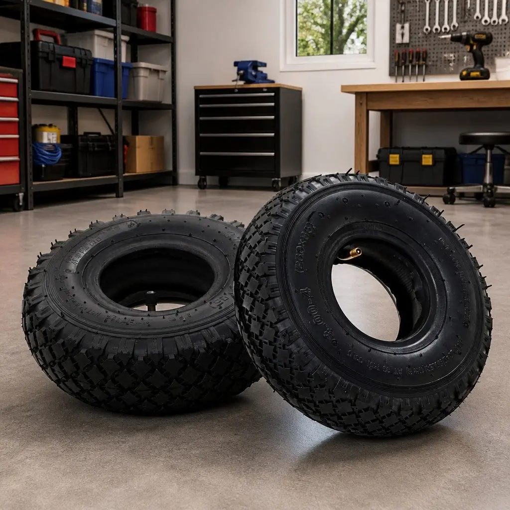 Rubber Tyres and Inner Tubes Set for Sack Trucks