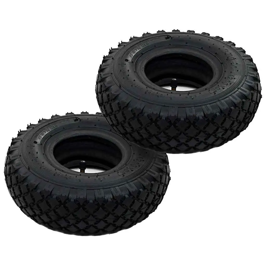 Rubber Tyres and Inner Tubes Set for Sack Trucks