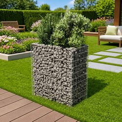 Durable Gabion Raised Bed Garden Planter with Mesh Border