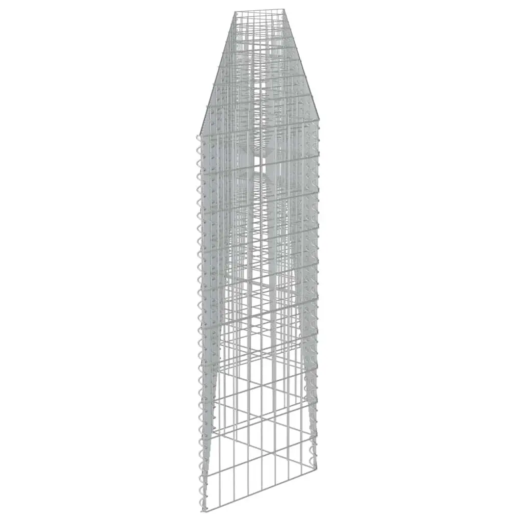Galvanised Steel Gabion Wall Panel for Gardens
