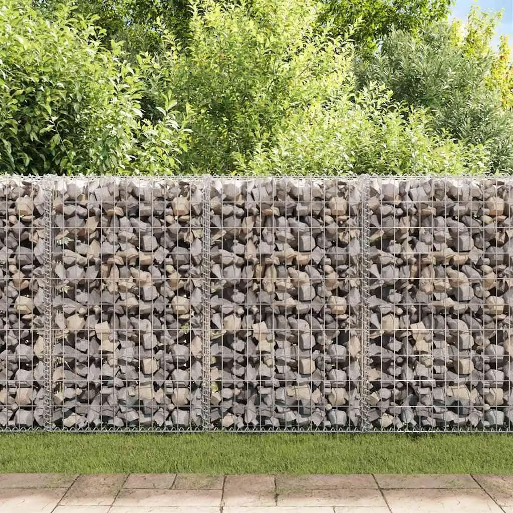 Gabion Wall Fence Panel with Covers