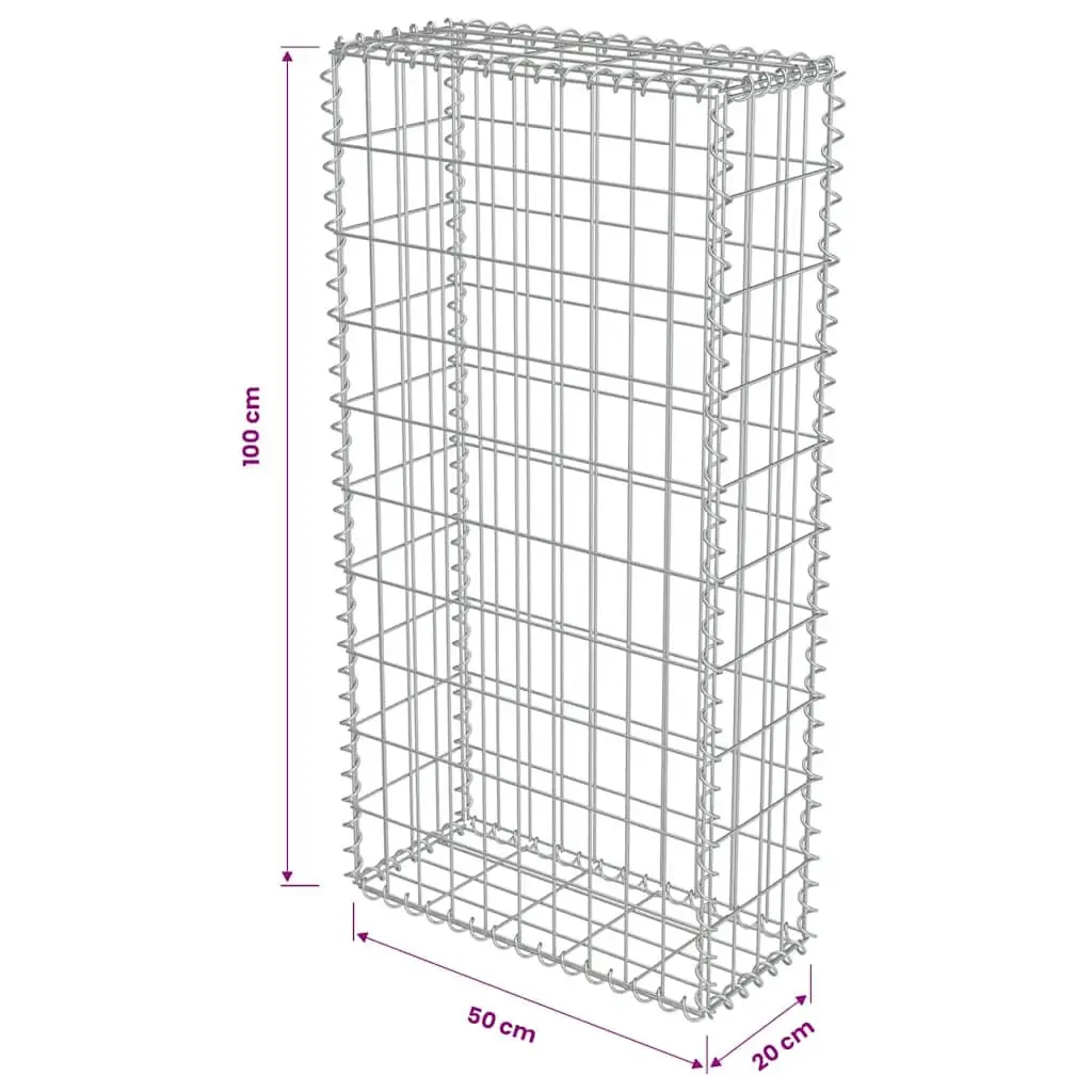 Gabion Wall Fence Panel with Covers