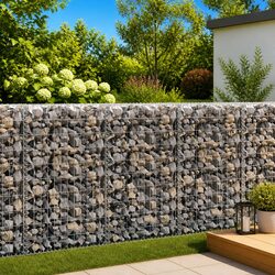 Durable Gabion Wall Retaining Fence Panel Galvanised Steel