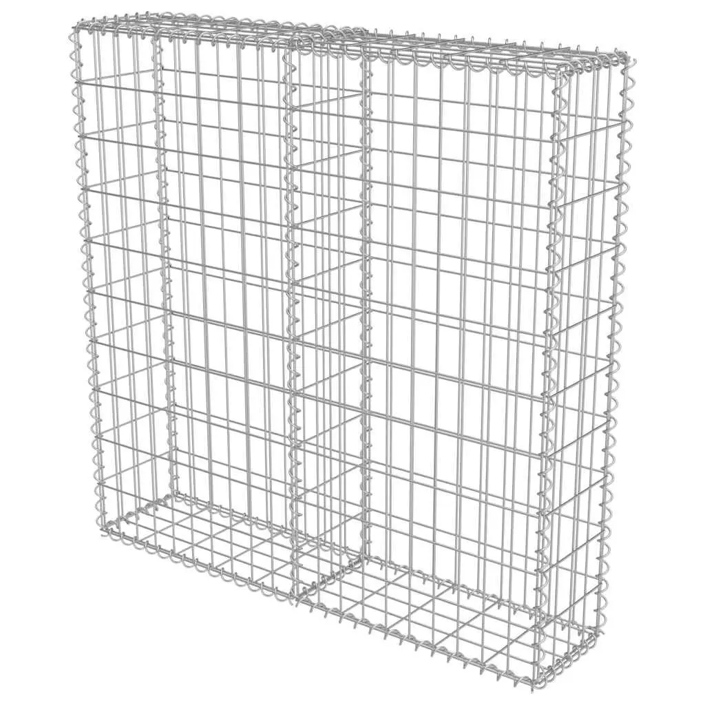 Gabion Wall Retaining Fence Panel Galvanised Steel