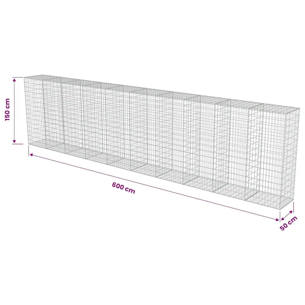 Galvanised Steel Gabion Wall Panel for Robust Landscaping