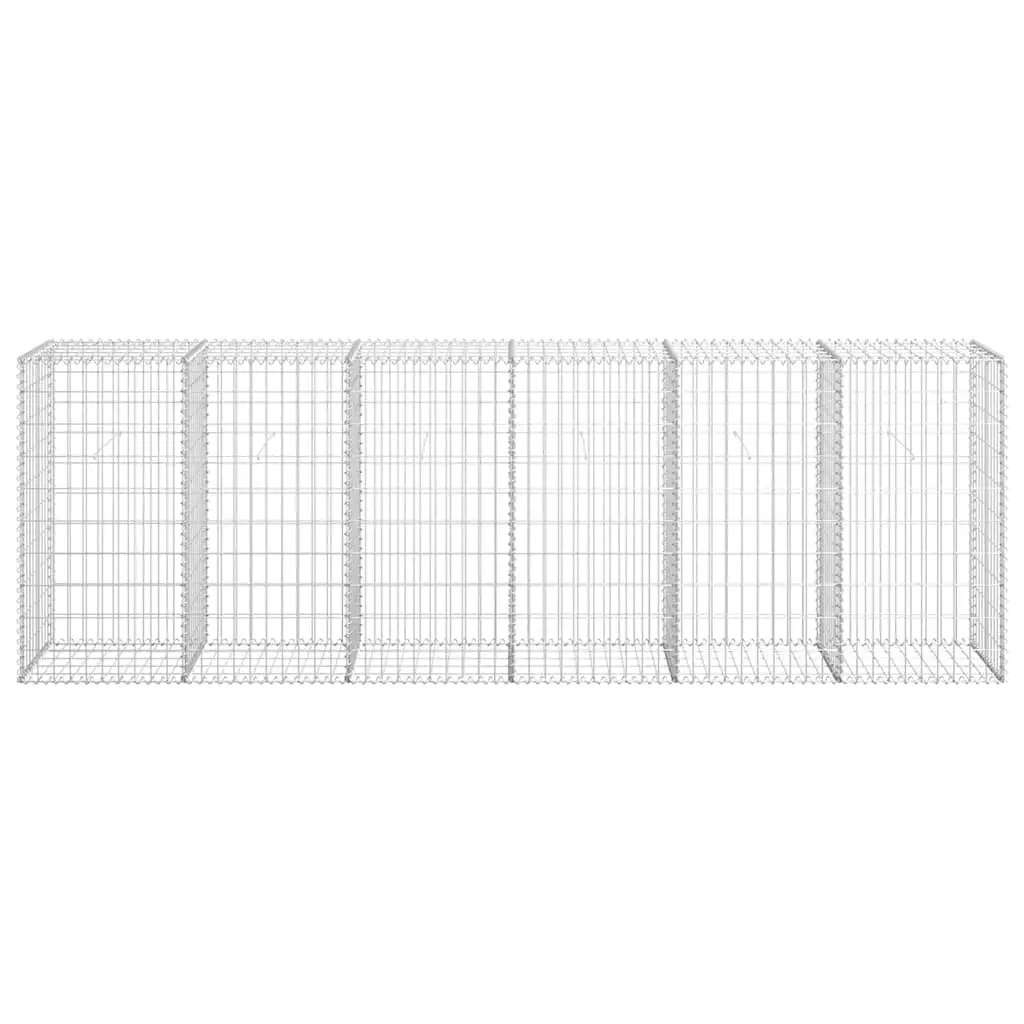 Galvanised Steel Gabion Wall Panel with Covers
