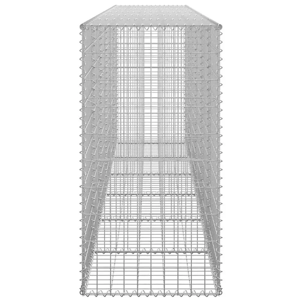 Galvanised Steel Gabion Wall Panel with Covers