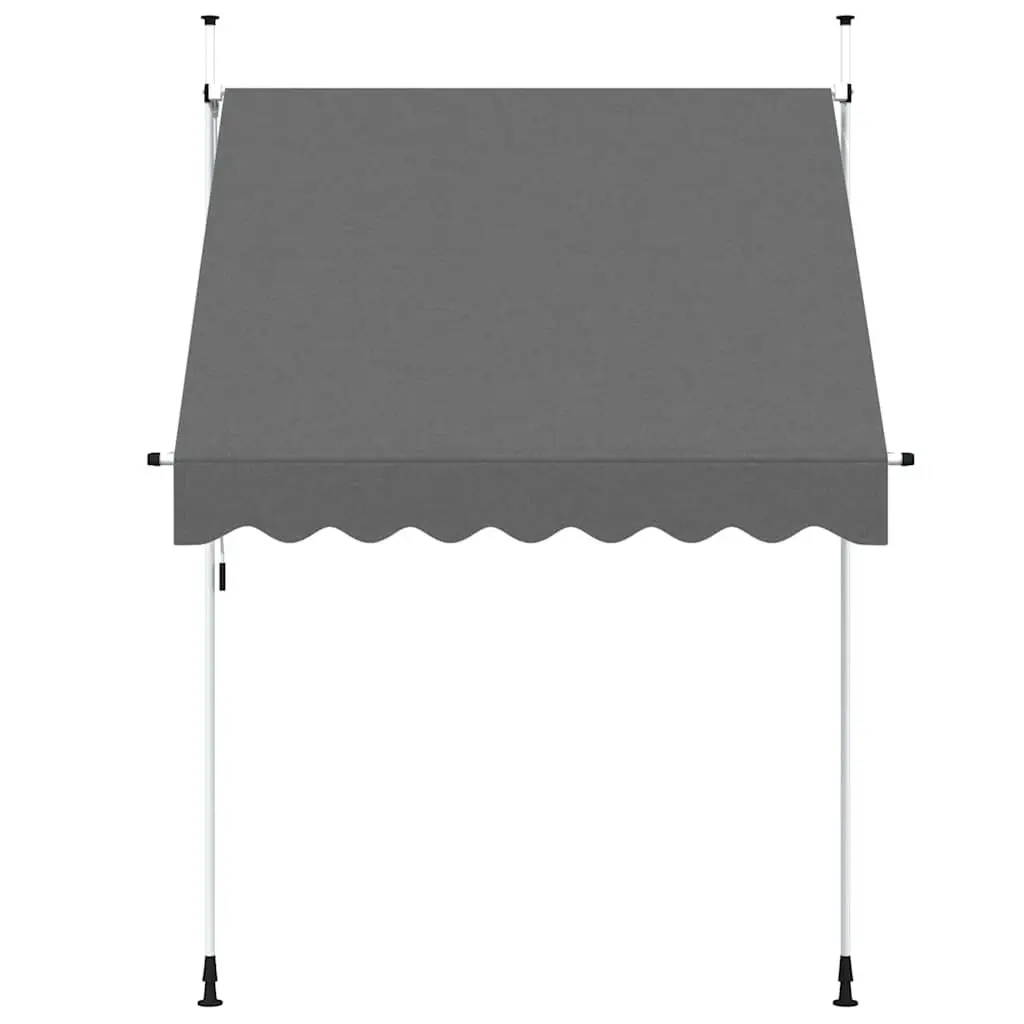 Manual Retractable Awning 200cm for Outdoor Use
