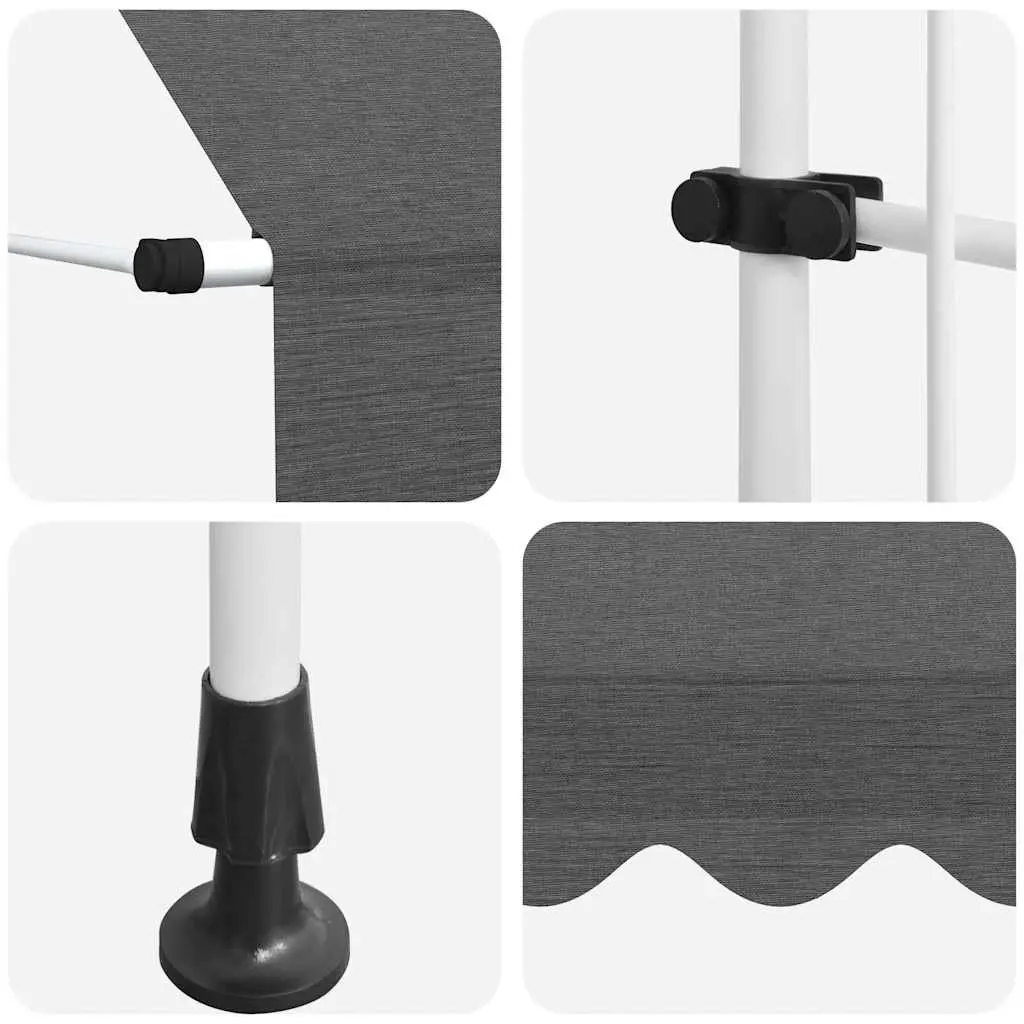 Manual Retractable Awning 200cm for Outdoor Use