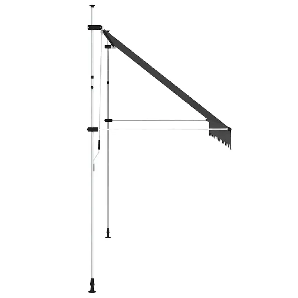 Retractable Awning Polyester 350cm Anthracite